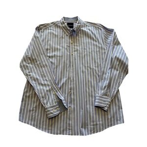 Tommy Bahama Men's XL Dress Shirt In Lilac 100% Pima  Cotton Long Sleeve